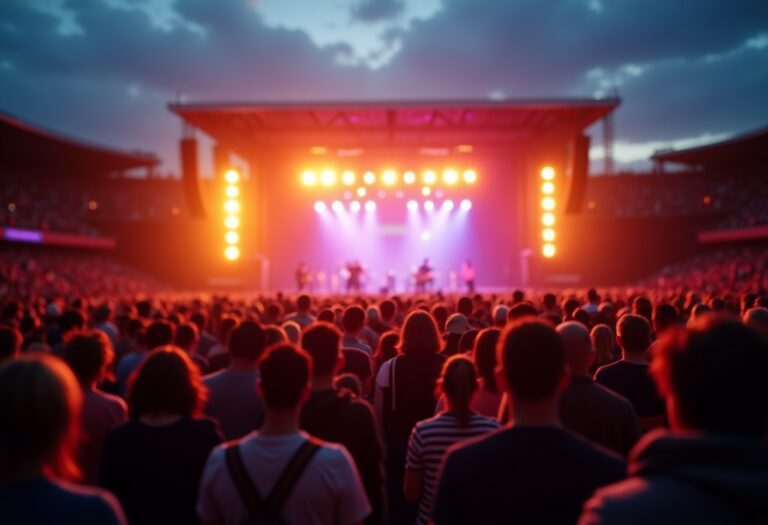 Locandina concerti rock in Italia per il 2024