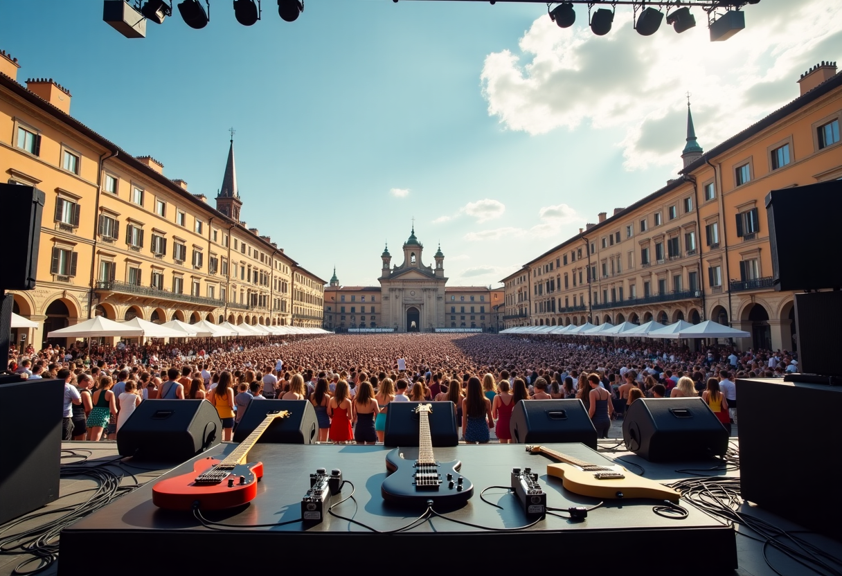 Immagine di concerti e festival in Italia nel 2024