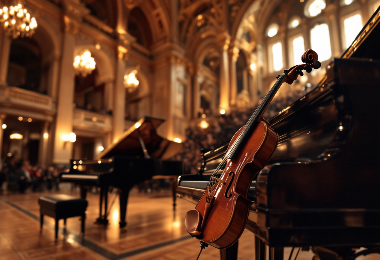 Immagine di un concerto a Forlì che unisce musica e filosofia