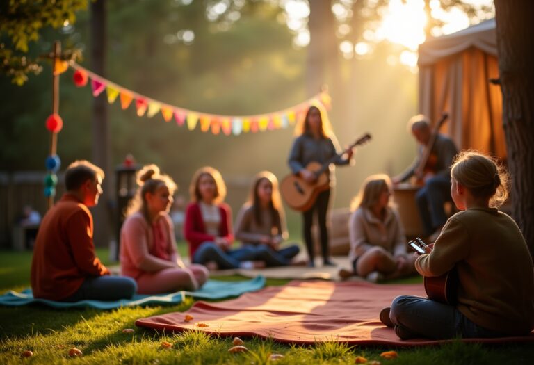 Famiglie che esplorano la musica a Milano