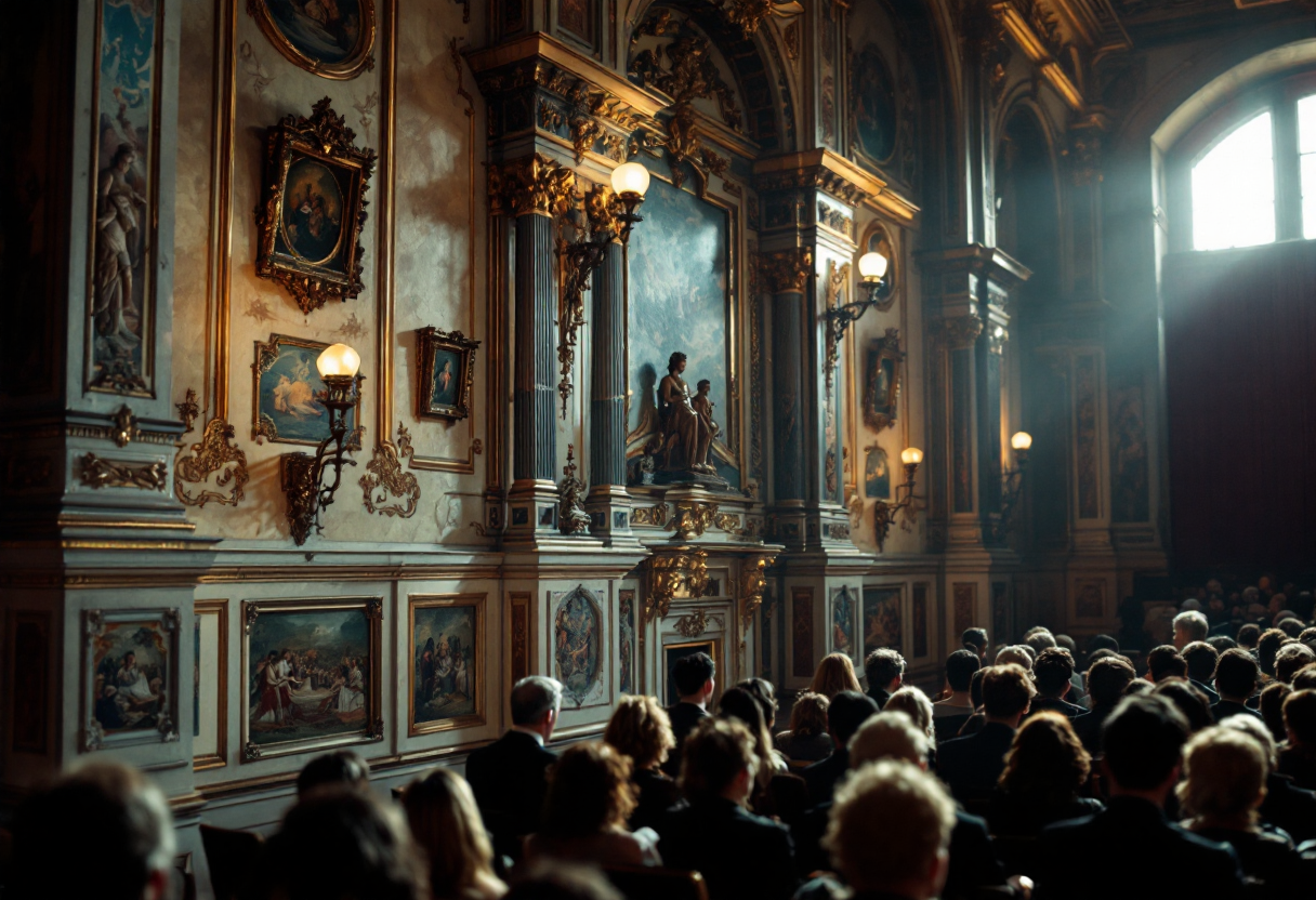 Immagine evocativa della musica da camera di Verdi e Puccini