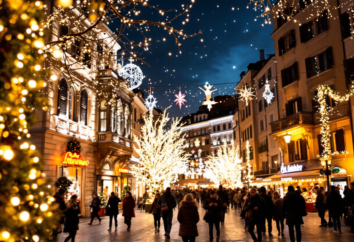 Festeggiamenti di Capodanno in piazza in Lombardia