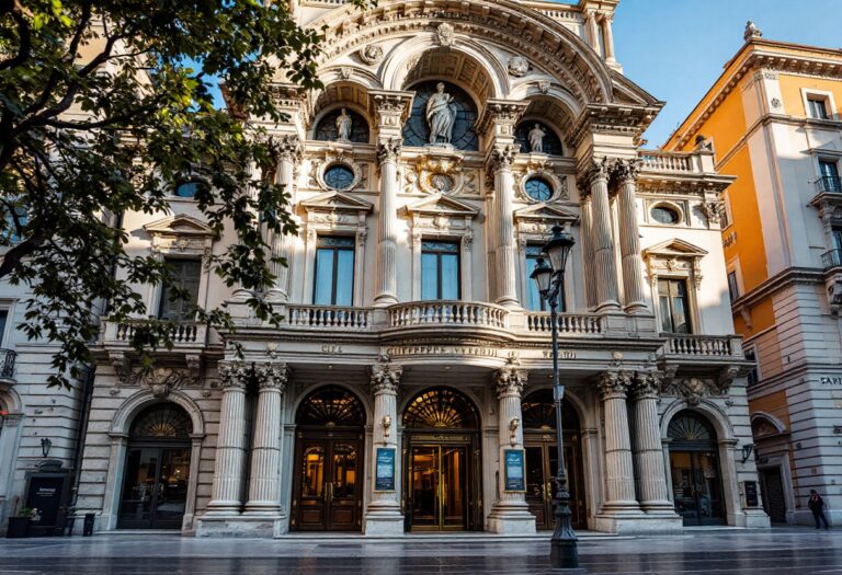 Teatro Municipale Giuseppe Verdi durante eventi natalizi