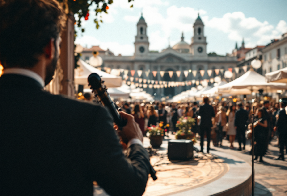 Immagine del festival Napoletani nel Mondo dedicato alla musica partenopea