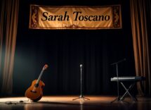 Sarah Toscano durante il suo debutto live dopo Sanremo 2025