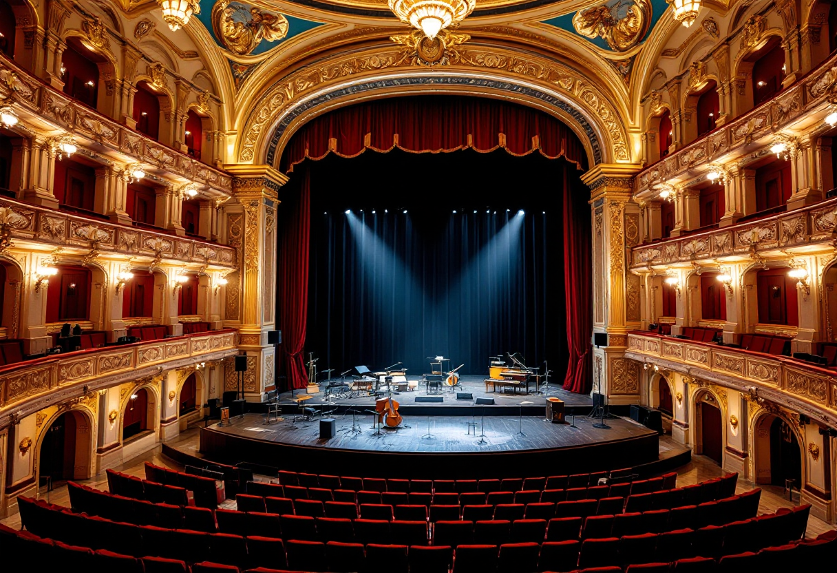 Immagine di un concerto al Teatro Massimo di Palermo