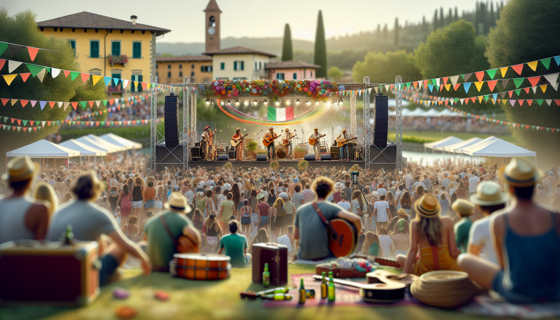 Immagine di concerti dal vivo in Italia nel 2025