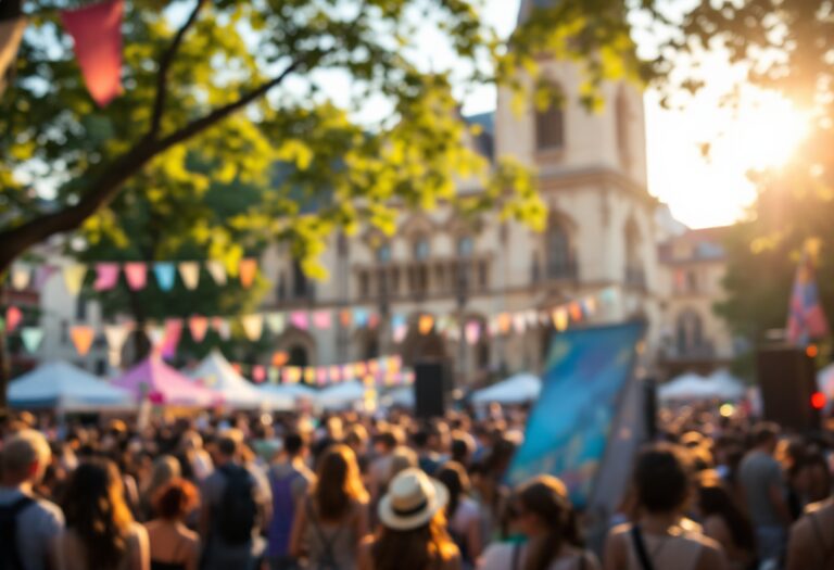 Immagine di un evento musicale a Iseo con artisti dal vivo