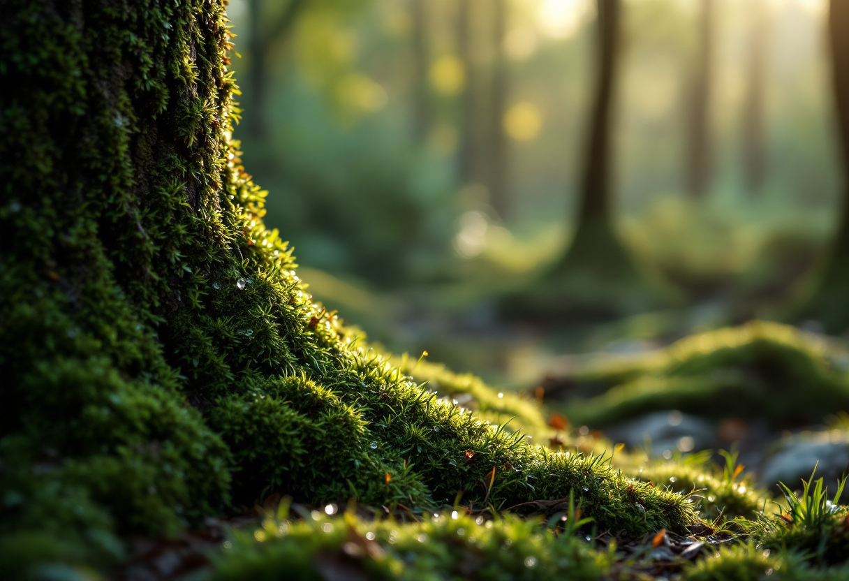 Bambini che ascoltano fiabe sulla natura