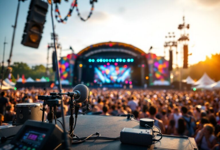 Jovanotti sul palco del Festival di Sanremo 2025