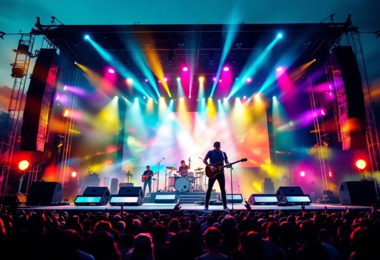 Lazza sul palco durante il LOCURA Tour a Roma