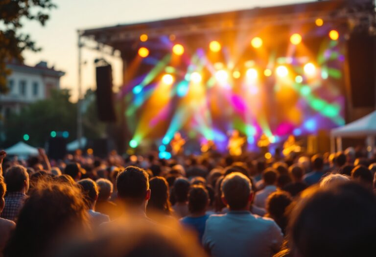 Immagine di un concerto emozionante in Emilia Romagna