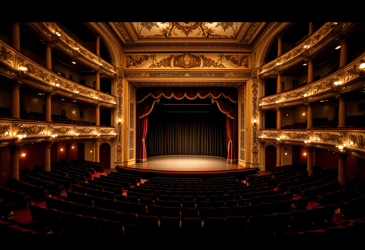 Immagine del concerto didattico al Real Teatro Santa Cecilia