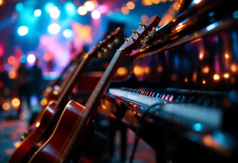 Artisti in duetto sul palco del Festival di Sanremo