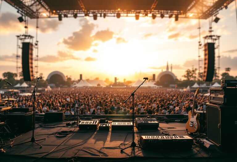 Artisti sul palco del Festival di Sanremo 2025