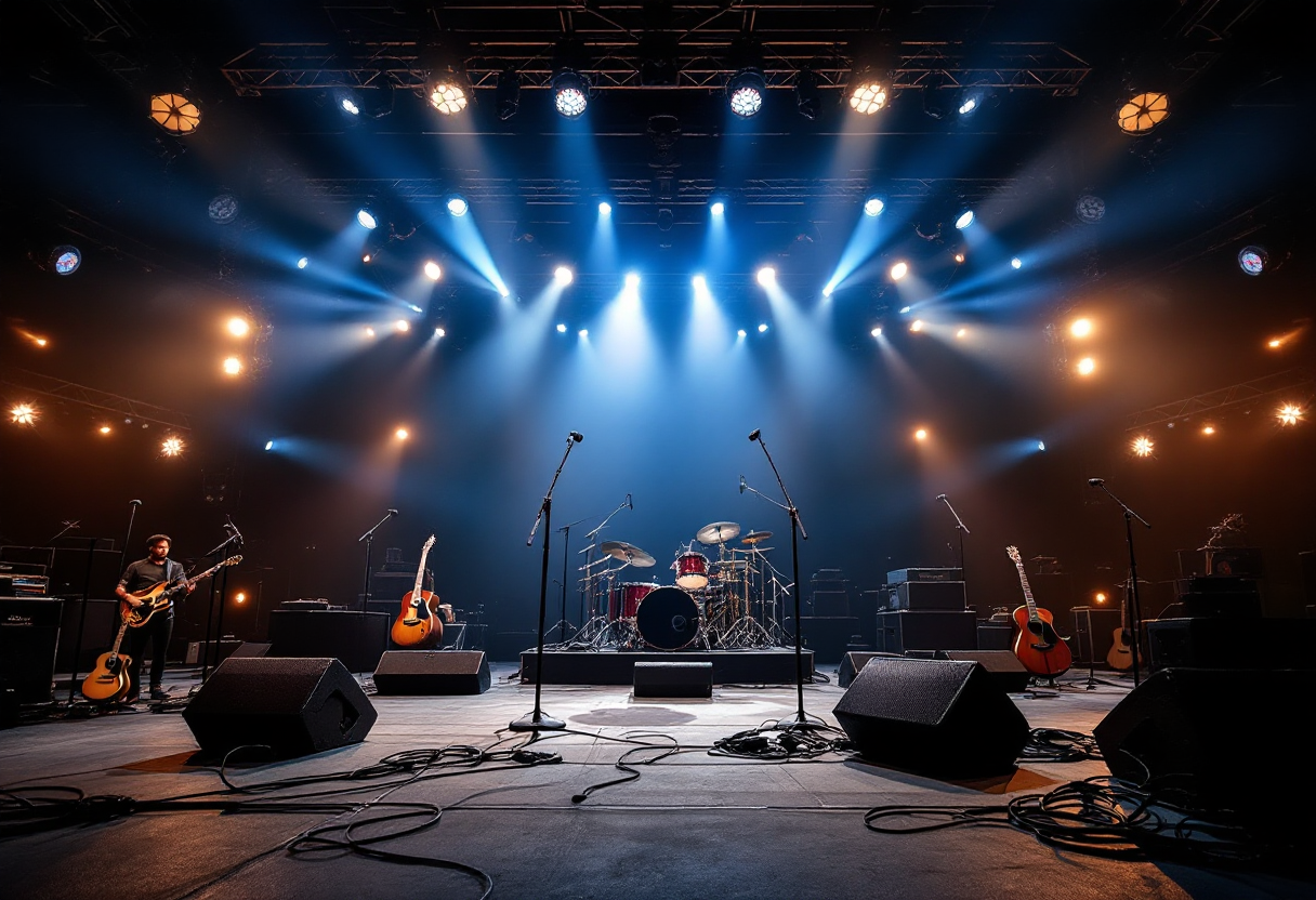 Fan emozionati durante il tour musicale del ventennale