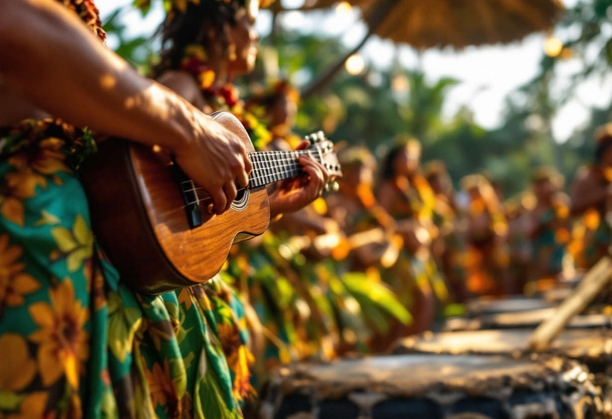 Immagine di un viaggio musicale in Oceania